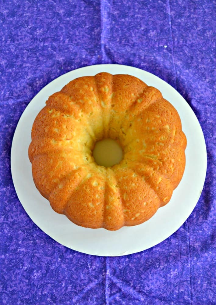 Lemon Lavender Bundt Cake is a delighful summer cake