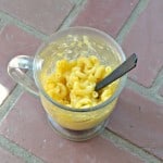 This Microwaveable Macaroni and Cheese is easy to make and perfect for lunch!