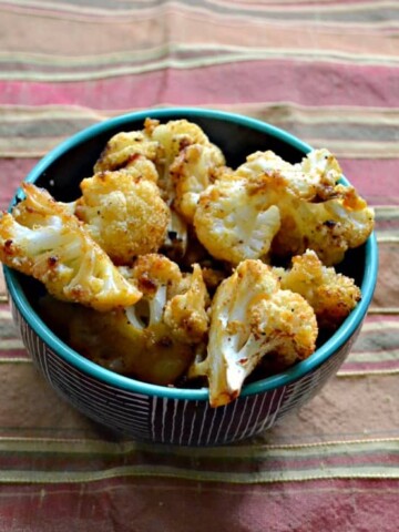 This Smokey ROasted Cauliflower is packed with flavor