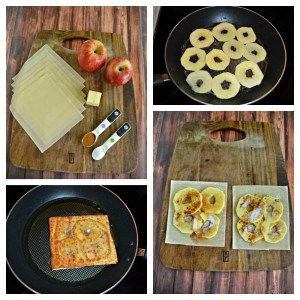 Just a few steps to make these tasty Apple Wonton Pockets!