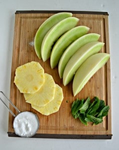 Just a few simple ingredients make a delicious Honeydew Agua Fresca