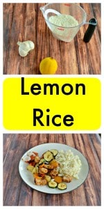 This bright Lemon Rice is a delicious side dish!