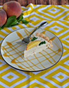 You'll want more then one slice of this incredible Brown Butter and Peach Chardonnay Ice Cream Cake