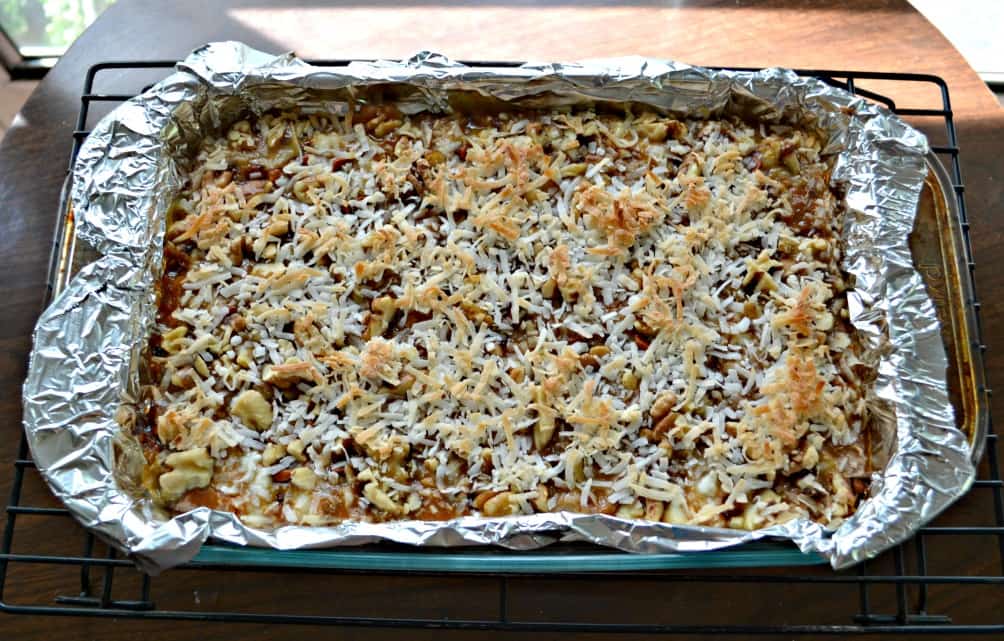 Pumpkin magic Bars are a delicious combination of layered flavors that make a tasty cookie!