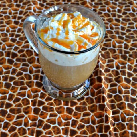 Who needs Starbucks when you can make your own Caramel Vanilla Latte at home!