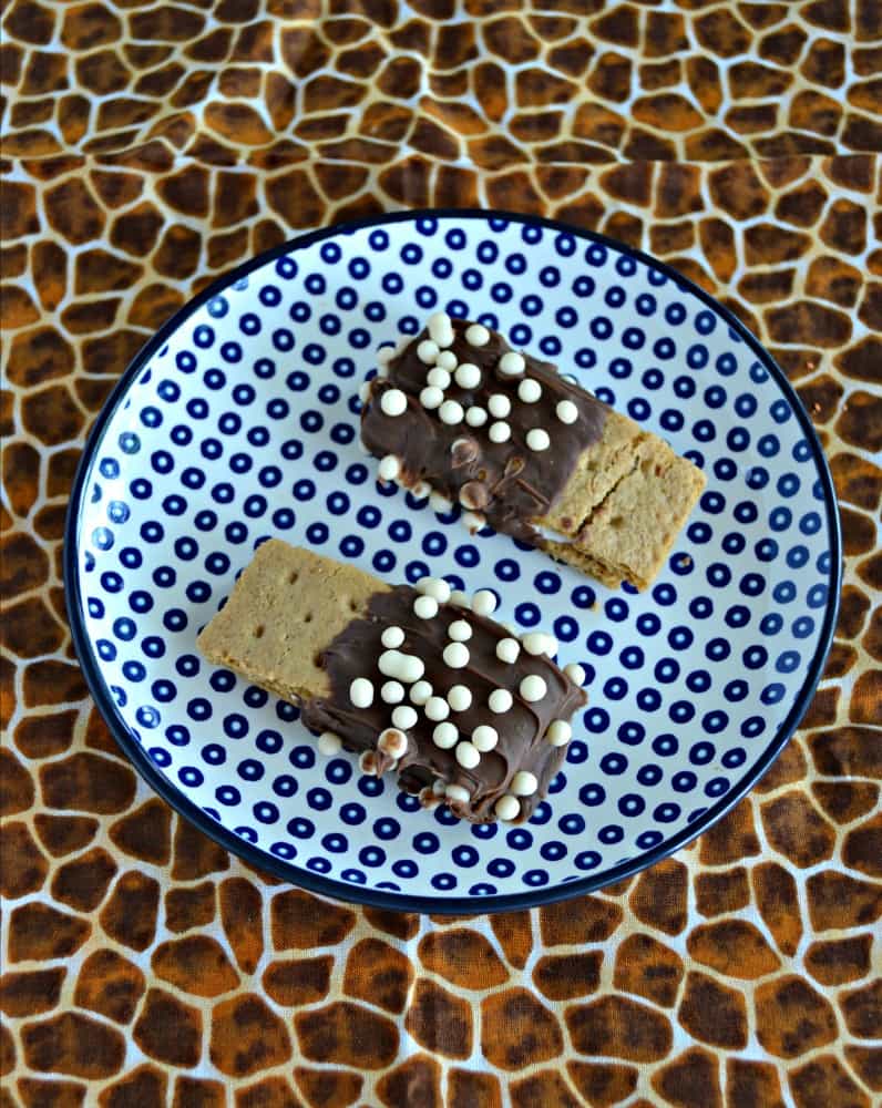You don't need a campfire to make these Chocolate Covered S'mores!