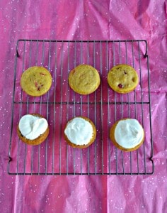 These Pumpkin Whoopie Pies are stuffed with Dulche de Leche filling!