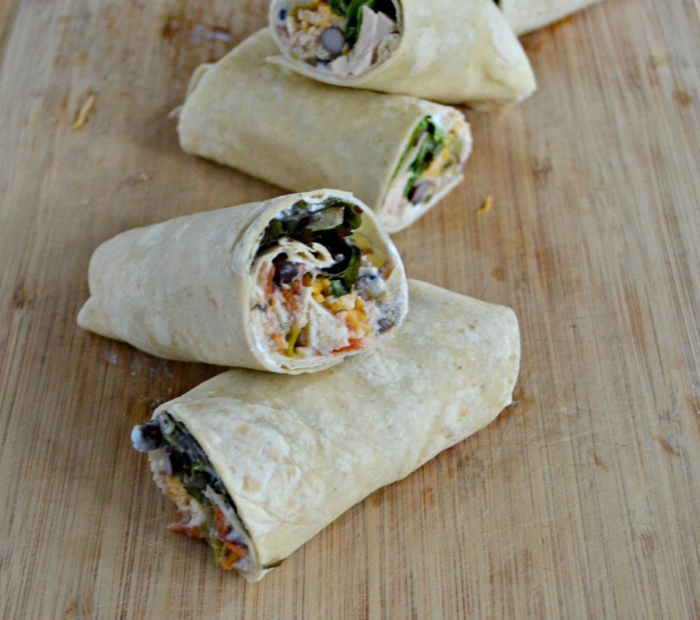 Southwestern Tuna Wraps are great for lunch or dinner