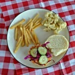 Looking for a delicious lunch? Check out this tasty BBQ Chicken Sandwich with Slaw!