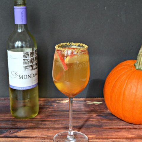 Grab your girlfriends and make a pitcher of this delicious Caramel Apple Sangria!