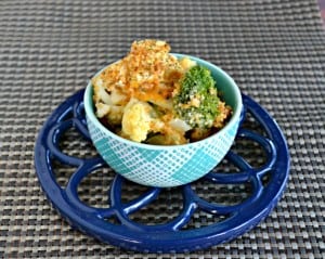 Dish up a bowl of this Broccoli and Cauliflower Cheese Casserole