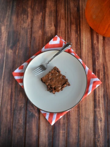 Have leftover Halloween Candy? Use it to make these decadent Leftover Candy Brownies!