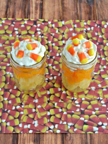 Kids will love these Candy Corn Fruit Parfaits!
