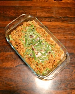 Make your own Homemade Green Bean Casserole perfect for a holiday side dish!