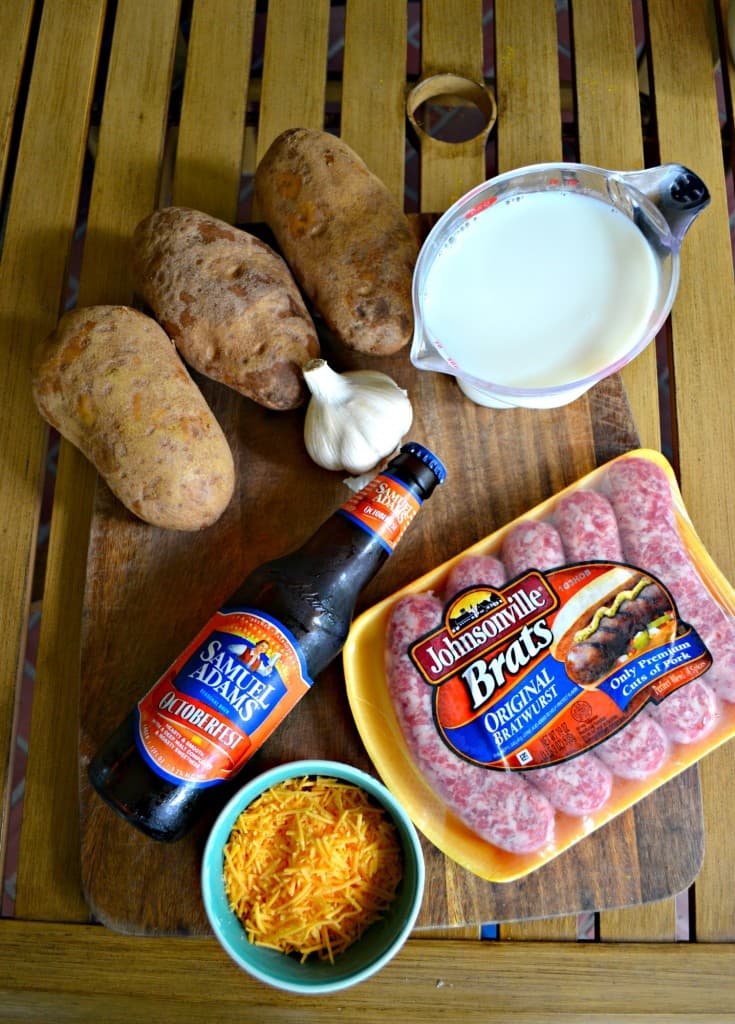 Everything you need to make Oktoberfest Potatoes!