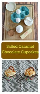 Need a fun holiday dessert? You'll love these sweet and salty Salted Caramel Chocolate Cupcakes for dessert!