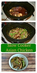 This Sweet and Spicy Slow Cooker Asian Chicken is a delicious weeknight meal