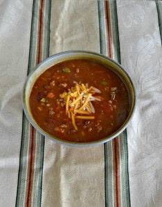 The weather is getting colder so warm up with a tasty Smokey Chipotle Chili!