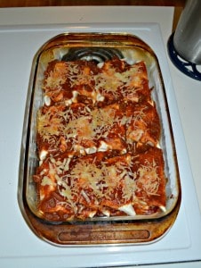 The secret to making The Best Chicken Enchiladas is making a tasty homemade sauce!