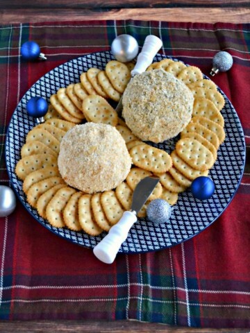 Need a great holiday appetizer? Try my tasty Classic Cheddar Cheese Ball or the Jalapeno Bacon Ranch Cheddar Cheese Ball!