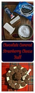 Looking for a sweet appetizer recipe? Try my fun and delicious Chocolate Covered Strawberry Cheese Ball recipe!