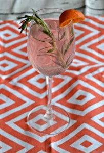 Blood Orange Sangria with Fresh Rosemary is a delicious party cocktail!
