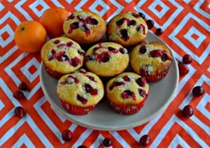 These sweet and tart Cranberry Clementine Muffins are delicious for breakfast or dessert!