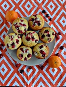 Looking for an easy snack on the go? Try these awesome Cranberry Clementine Muffins!