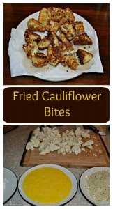 Need a tasty vegetable the whole family will eat? Try these Fried Cauliflower Parmesan Bites!