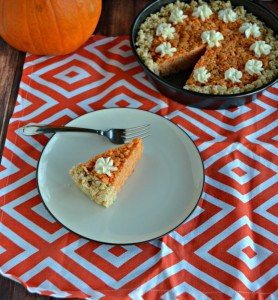 How fun is this Pumpkin Pie Rice Krispies Treat recipe?