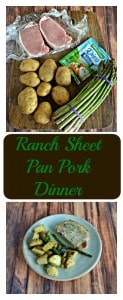 You'll love how tasty and easy this Ranch Pork Sheet Pan Supper is to make!