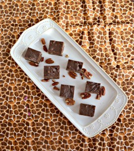 Like chocolate and caramel? Then you'll love this chocolate pecan fudge with a layer of caramel sauce in this Turtle Fudge!