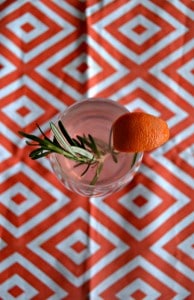 Looking for a flavorful cocktail perfect for a party? Try this festive Blood Orange and Rosemary Sangria!