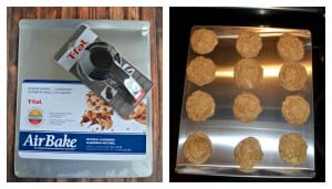 Bake up your cookies on a T-Fal AirBake cookie sheet!