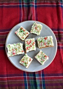 It doesn't get much more festive then these sweet and spicy Gingerbread Bars with Eggnog Frosting!