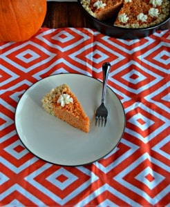 Grab a slice of this Pumpkin Pie Rice Krispies Treat for dessert!