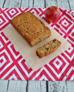 This Applesauce Spice Bread is a healthier version of traditional apple bread.