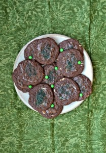 I love these easy 5 Ingredient Chocolate Mint Cookies