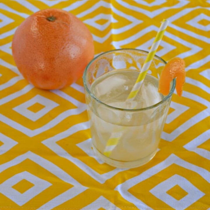 Looking for a delicious homemade soda? Try this tasty Grapefruit Soda with no artifical flavors, colors, or caffeine!