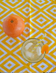Sip on this delicious homemade Grapefruit Soda with no artifical colors, flavors, or caffeine!