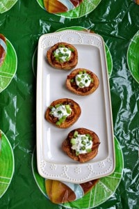 Get ready for Game Day with these delicious Pulled Pork Idaho Potato Skins!