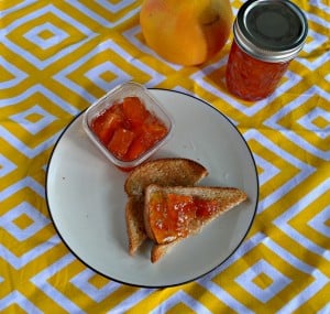 Love this sweet and tart Grapefruit Marmalade on my toast in the morning to brighten my day.