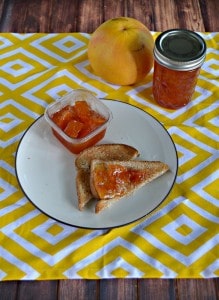 Love this thick Grapefruit Marmalade with chunks of actual grapefruit in it!