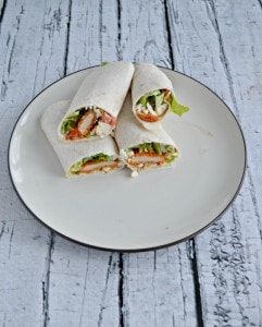 Looking for an easy lunch or dinner recipe? Try these tasty Buffalo Chicken Wraps!