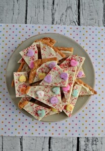 Need an easy treat for Valentine's Day? Try this Conversation Heart Sugar Cookie Bark!
