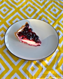 Take a bite out of this bright Blueberry Lemon Cream Pie!