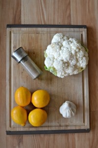 Everything you need to make Spiced Cauliflower with Meyer Lemons