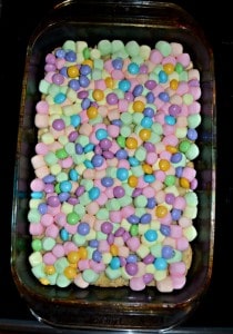 Love the colors in these delicious Spring Confetti Cookie Bars