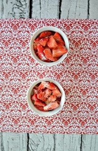Use fresh strawberries to make an incredible Strawberry Crumble!