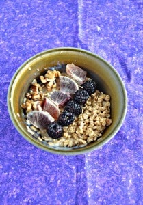 Try this hearty and delicious Blackberry Orange Oatmeal Bowl for breakfast!